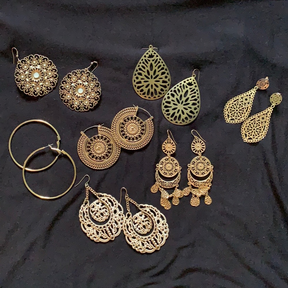 Gold Earring Bundle